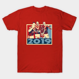 Retro Footy Moments - Sydney Roosters - PREMIERS 2019 T-Shirt